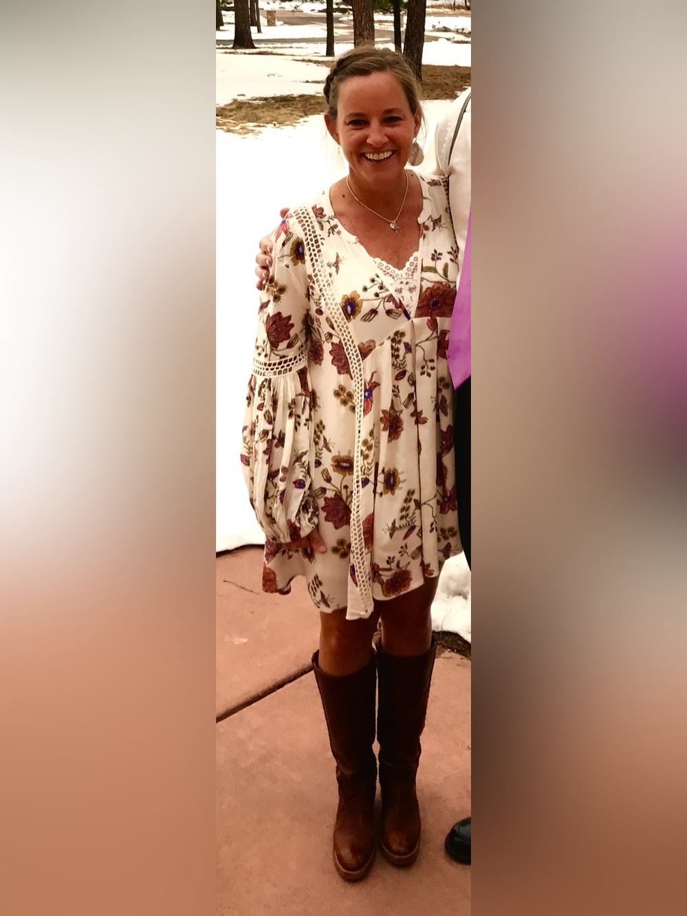 Free People Floral Boho Blouse or Dress